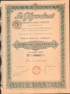 LE GLYCODONT, Laboratoires GLYCO (S) - Picture 1 of 1