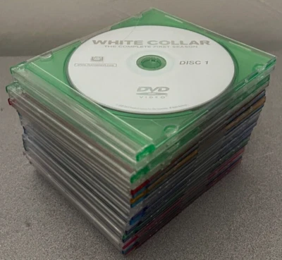 White Collar Complete Series 22 DVDs - NO BOX - ALL DVDs TESTED, WORK PERFECTLY Foto 1 de 2