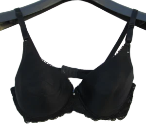 Wacoal Halb-BH Petite 36C schwarz elfenbein hellbraun Kontur gepolstert nahtlos Blumen 75604 - Bild 1 von 16