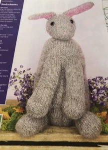 Betty Bunny Toy Knitting Pattern, Easter  - Picture 1 of 7