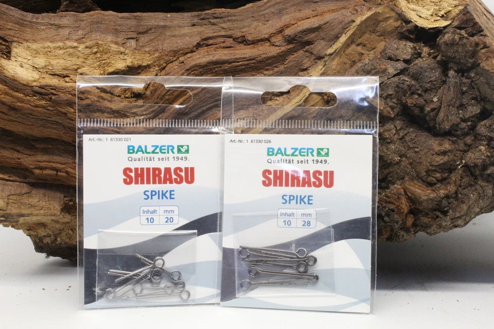 Balzer Shirasu Spike´s 20mm 28mm Hechtsystem bauen Raubfischangeln NEW OVP