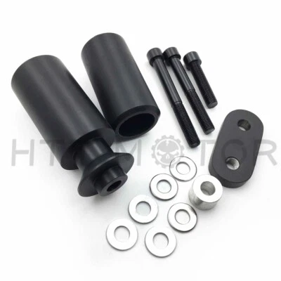 Para Yamaha YZF R6 2006-2007 CUADRO DESLIZANTE NEGRO DELRIN (se adapta a: Yamaha 2007)  Foto 1 de 4