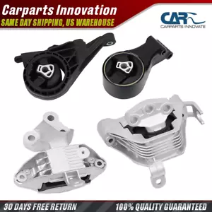 4 PC Engine Motor Mounts Transmission Mount for Chevrolet Cruze 11-16 1.4L 1.8L - Picture 1 of 7