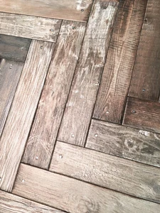 3.14 x 18 Antique French Gris Oak Series Porcelain Plank Floor Tile (BOX OF 10) - Picture 1 of 5