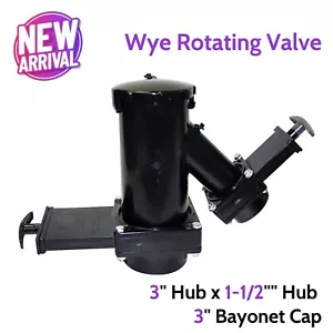 Rotating Drain Valve Replace Dump Black/Grey Waste Water Tank RV Camper Trailer - Picture 1 of 1