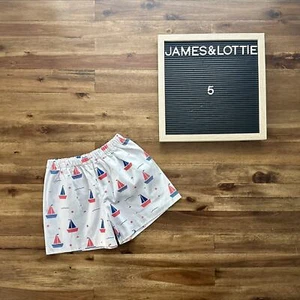 NEW James & Lottie Conrad Shorts - Sailboats 5  - Picture 1 of 5