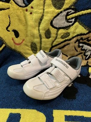 Zapatos de ciclismo Shimano RP-SH-RP200-W W blancos para mujer TALLA 5,5 Foto 1 de 4