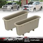 2PCs Innentrgriff Cup Box Pull Beige fr Toyota Hilux Fortuner 2005-2014