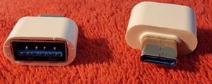 ADAPTATEUR MICRO USB VERS USB TYPE C. Connecteur, transfert de données - Imagen 1 de 3