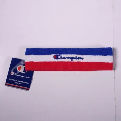 Diadema Champion Terry Unisex Adulto H0546 Azul/Blanco/Rojo Foto 1 de 4