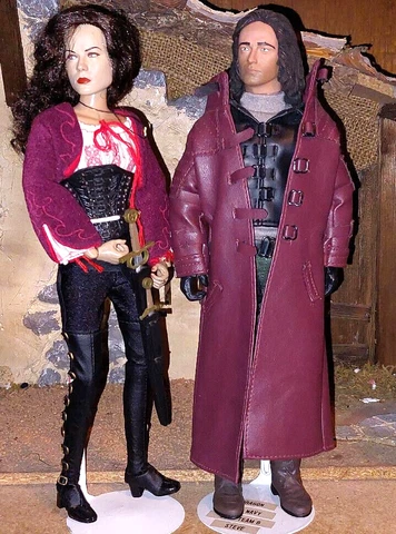 1/6 scale Sideshow Van Helsing Lot ANNA VALERIOUS and VAN HELSING loose Cover