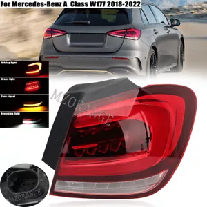 Right Rear Light For Mercedes-Benz A Class W177 2018-2022 Outer Tail Lamp Driver - Picture 1 of 12