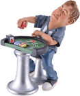 Funny Life-Figur Pokerspieler. 