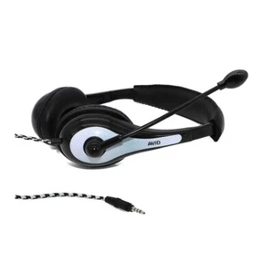 AVID Education AE 36 White Headset with Noise Cancelling Mic and 3.5mm Plug - Picture 1 of 7
