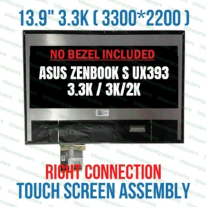 B139KAN01.0 Screen Touch Digitizer Assembly Asus ZenBook S UX393EA UX393JA - Picture 1 of 10