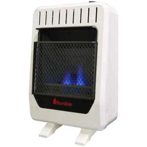 HearthSense 10,000 BTU Ventless Blue Flame Heater Dual Fuel Indoor with Base - Picture 1 of 6