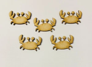 Madera de cangrejo Mdf3 mm, tamaño 50 mm, forma de sello, artesanía, decoración, - Imagen 1 de 2