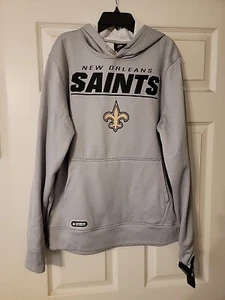 New Orleans Saints Medium hoodie NWT by New Era NFL Team Apparel NICE Discount - Picture 1 of 17
