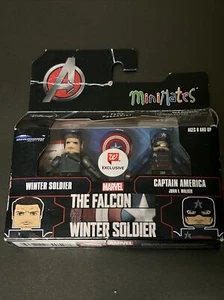 Walgreens Exclusive The Falcon & Winter Soldier Minimates-Falcon & Baron Zemo - Picture 1 of 2