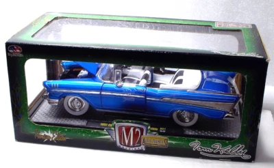 M2 Machines 1:24 Diecast Tom Kelly 1957 Chevrolet Bel Air Convertible - Image 1 of 3