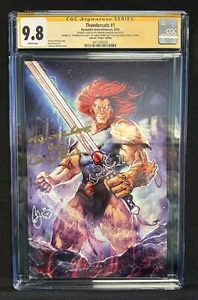 Thundercats #1 CGC 9.8 (Dynamite 2024) Signed by Camron Johnson & Larry Kenny! - Picture 1 of 12