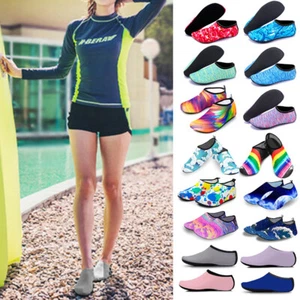 Tauchen Aqua Haut Socken Yoga Balletschuhe Schwimmschuhe❤Wasserschuhe Badeschuhe - Bild 1 von 25