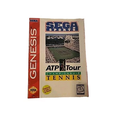 ATP Tour Championship Tennis SEGA Genesis Brand New Factory Sealed Box - Image 1 of 2