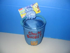 SpongeBob Schwammkopf Hundespielzeug Chum Eimer Plüsch Neu 2025 Viacom Selten 9,5 Zoll - Bild 1 von 9