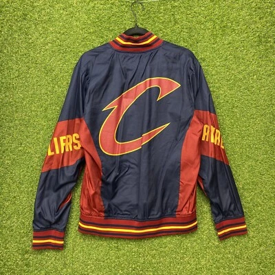 Chaqueta cortavientos Cleveland Cavaliers para hombre mediana AOP Cavs cremallera completa deportes Foto 1 de 4