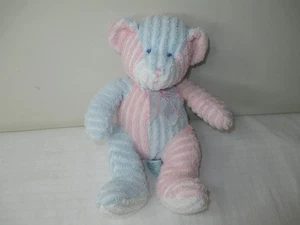 Russ Twiddles 10 Zoll Stofftier Rassel Plüschband Rosa Blau Baby Pastell Russ Baby - Bild 1 von 5