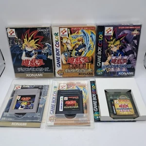 Yu-Gi-Oh! Duel Monsters 1 2 3 (Nintendo Game Boy) Japonés CIB Batería Nueva En muy buena condición - Imagen 1 de 23