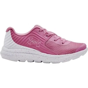 Under Armour Girl's Grade School Outhustle Shoes/Sneakers (Pink/White) Size 4.5 - Picture 1 of 5