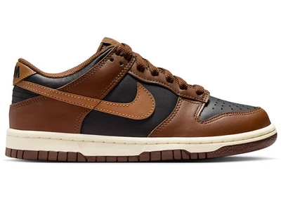 Nike Dunk Low GS Cacao Wow Marrón Negro Bronceado Británico FB9109-006 Para niños Para mujeres Foto 1 de 4