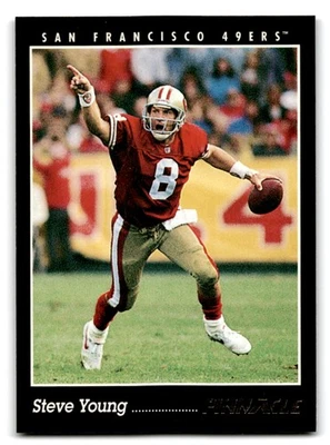 1993 Pinnacle Football Steve Young #255 San Francisco 49ers - Image 1 of 2