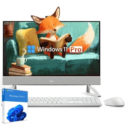 Dell 27"FHD All-in-One Desktop computer Win11Pro NVIDIA MX570A UpTo 32GB RAM 1TB - Image 1 of 4
