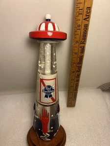 PBR PABST BLAUES BAND KUNST UFO BIER EXTRAKTION Fassbier Zapfhahn Griff. WISCONSIN - Bild 1 von 22