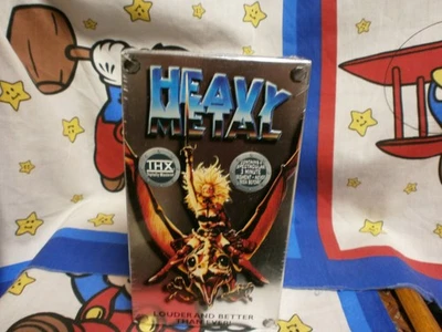 Heavy Metal VHS 1981 NEW SEALED HYPE STICKERS Black Sabbath Devo Sammy Hagar - Image 1 of 3