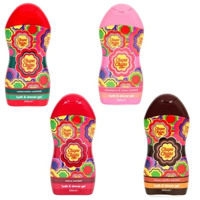 Chupa Chups Duschgel Showergel Kinder Mädchen Jungen Duschbad Geschenk 300ml