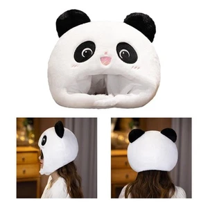 Panda Hat Apparel Cap Lovely Party Decoration Boys Girls Men Women Dress up - Picture 1 of 7