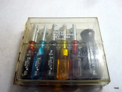 Xcelite Tools USA PS120 11 Piece Compact Convertible Nutdriver Set - Image 1 of 4