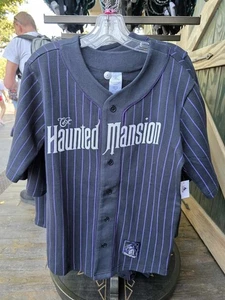 Nueva camiseta de béisbol 2025 Disneyland Haunted Mansion adulto todas las tallas - Imagen 1 de 4