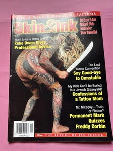 Skin & Ink Magazine - Issue 32 - May 1998 - Freddy Corbin - Greg Irons - Picture 1 of 17