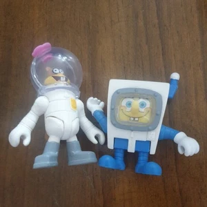 Imaginext - Action-Figur - Spongebob & Sandy - X4077 - Fischer Price - Picture 1 of 5