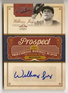 2011 PLAYOFF PRIME CUTS WILLIAMS JEREZ PROSPECT SIGNATURES AUTOGRAPH #'d 299 - Picture 1 of 2
