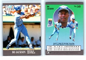 1991 Fleer Ultra #149, Bo Jackson, Kansas City Royals - Picture 1 of 1