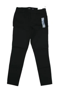 Old Navy High Waisted Pixie Skinny Ankle Pants Trousers Black Womens 4 - Picture 1 of 15