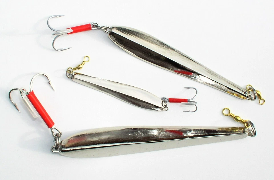 Sölvkroken Svenskepilk vernickelt, 75 - 750 Gramm, Bergmann-Pilker, SVPILK 40B - Bild 1 von 1