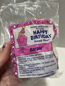 Vintage 1994 McDonalds Happy Birthday Train Happy Meal Barbie #2 Toy - Sealed! - Picture 1 of 4