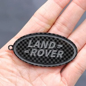 LAND ROVER 100% Carbon Fiber Automobile motorcycle Keychain Keyring gifts - Picture 1 of 16