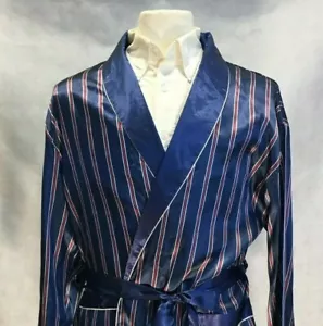 "Herren Seide Satin Robe - königsblau burgundisch - ""5 Tage Lieferung - USA""" - Bild 1 von 11